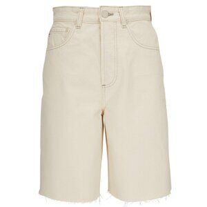 NWT Adriano Goldschmied Kerah High Rise A-Line Light Fawn Denim Shorts 25